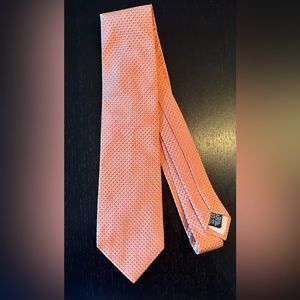 Orange Hugo Boss Tie